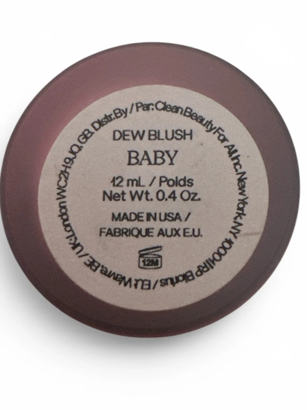 Saie Dew Blush Liquid Cream Blush color Baby
